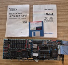Commodore A2088XT Bridgeboard  PC Emulator AMIGA 2000 2000HD 2500 3000 & Manuals picture