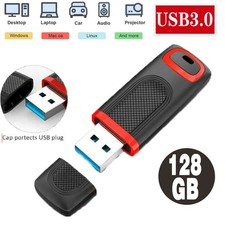 128GB USB 3.0 Flash Drives U Disk Memory Stick Data Storage 1/2/5 Pack Lot picture