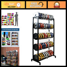 Heavy Duty 3D Printer Filament Rack - 5 Tier Storage Shelves for Filament Organi picture