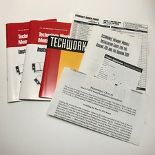 TechWorks collection. 7 pieces publications. Early Mac Computer Ephemera. 1991 picture