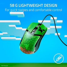 Razer RZ01-04650200-R3M1 Cobra Minecraft Edition - Lightweight Wired Gaming picture
