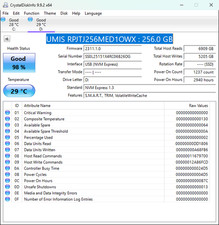 Union Memory am611 256GB NVMe SSD M.2 2242 PCIe gen 3 picture