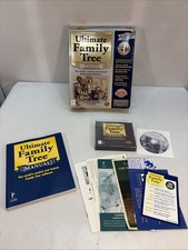 Ultimate Family Tree PLATINUM Software PC CD ROM 1998 Ancestry Genealogy DNA NEW picture