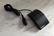 Commodore Amiga or Atari ST Black 3-Button Mouse Wizard Developments 9-Pin picture