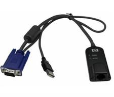 HP AF623A 580648-001 Virtual Media USB VGA KVM Switch Module Cable picture