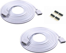 2PCS 5M 16.4Ft 4 Color RGB Extension Cable LED Strip Connector Extension Cable C picture