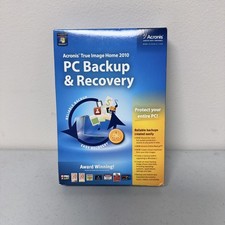VINTAGE | ACRONIS TRUE IMAGE PC BACKUP & RECOVERY SOFTWARE HOME 2010 DVD picture