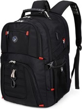 50L Extra Large Laptop Backpack with USB Port - Fits 17