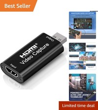 Real-Time 4K HDMI Video Capture Adapter – Perfect for High-Definition Recording picture