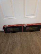 GK61 Optical Gaming Keyboard Black USB-C Wired Compact PC Lot 2 New  picture
