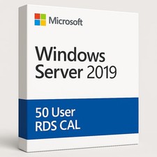 Windows Server 2019 Remote Desktop License - 50 Users RDS CALs picture