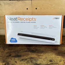 NEW NeatReceipts Mobile Scanner Digital Filing System White NR030108 USB Powered picture