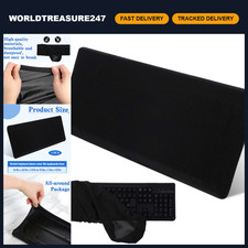 Dustproof Keyboard Cover - Washable Stretch Fabric Protector for Desktop & Gamin picture