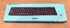 Logitech K270 Wireless Keyboard Full Size 2.4 GHz Unifying Receiver Black New picture