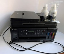 Canon PIXMA G7020 Color Inkjet All-In-One Printer - Powers on - FOR PARTS REPAIR picture