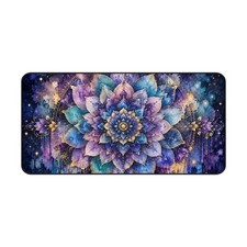 Purple Lotus Mandala Desk Mat |  Mousepad picture