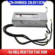 0HMNXX 0V13CW Original For DELL R530 T330 T340 350W Power Supply D350E-S3 AC350E picture