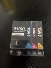 910XL Ink Cartridges Combo Pack High Yield Work for OfficeJet Pro 8020 etc picture