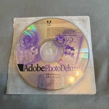 Adobe Photo Deluxe Home Edition 3.0 (Windows PC, 1998) DISC ONLY picture