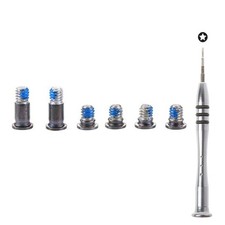 Replacement 6 Pcs Gray Bottom Case Screws & P5 Pentalobe Screwdriver Kit for ... picture