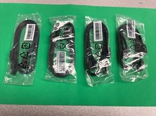 GENUINE LOT OF 4X ASUS 6Gbps Black SATA III DRIVE WIRE HARNESS CABLES picture