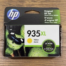HP 935XL Yellow Ink Cartridge Genuine HP OfficeJet C2P26AN SEALED EXPIRED NEW picture