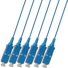 Direct Burial Outdoor SC 6 Strand Fiber Optic Cable Singlemode 9/125 15M Network picture