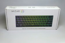 Mizar MZ60  RGB Luna Mechanical Gaming Keyboard 60% Hot Swap Black picture