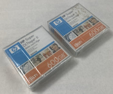 HP Q2020A Super DLTtape II 600GB Data Cartridge Lot of 2 picture
