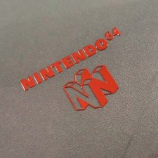 Nintendo 64 Label / Aufkleber / Sticker / Badge / Logo 37 x 22mm [253b] picture