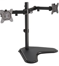 Ergear Freestanding Dual Monitor Stand for 2 Screens up to 32 Inch, Heavy Duty M picture