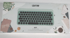 Lofree Dot EH112S Retro Bluetooth Mechanical Keyboard Mint Green picture