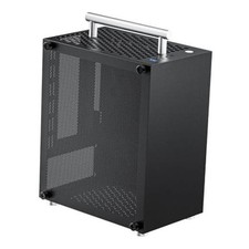 Mini ITX PC Case, Small Form Factor Computer Case - Metalfish T40 Black picture