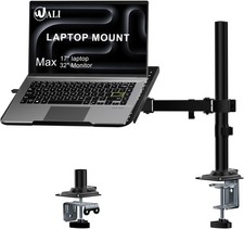WALI Laptop Desk Mount for 17 inch Notebook, Adjustable Single Monitor Arm with picture