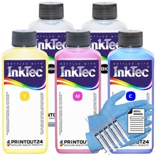 0.5L InkTec® Pigment Ink CISS Ink For PFI020 PFI120 PFI320 PFI720 BK MBK Y M C picture