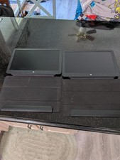 HP Portable Display Monitor Lot Of 2: EliteDisplay S140-U, V14 Models Untested picture