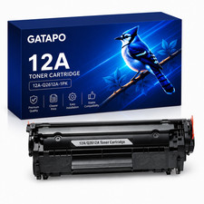 1 PACK 12A Toner Cartridge For Q2612A LaserJet 1020 1018 1010 1012 3050 3020 picture
