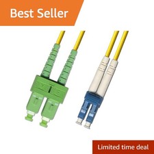 Ultra Spec Cables Fiber Optic Cable LC/UPC to SC/APC 5M picture