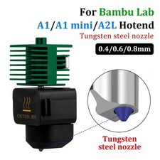 Integrated Tungsten Carbide Nozzle Hotend Kit For Bambu Lab A1/A1 Mini/A2L picture