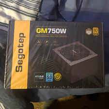 Segotep GM750W 750W ATX Modular 80 Plus Gold Power Supply PCIe 5.0 picture