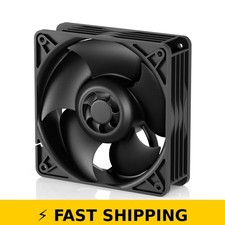 ARCTIC S12038-8K Server Fan - 120mm, 800-8000 RPM, Black picture