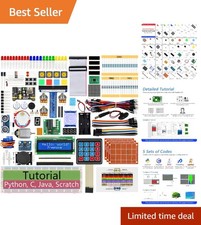 Comprehensive Raspberry Pi Kit: 128 Projects & 5 Coding Languages for All Levels picture