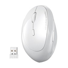 Left Handed Ergonomic Mouse 2.4G Wireless Bluetooth 5 Buttons 8001600 DPI picture