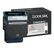 Genuine Lexmark X544 C544X2KG Extra High Yield Black Toner Cartridge, 6000 Yield picture