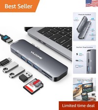 Lightweight USB-C Multiport Adapter for MacBook - 7 Ports Including HDMI picture