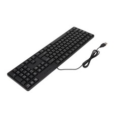 Arabic Keyboard 104 Keys USB Interface Wired Design Black ABS Material Offi YITI picture