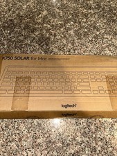 Logitech K750 Wireless Solar Keyboard for Mac Silver Ultra-Slim picture