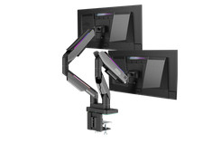 MSI MPG MT201DR V2 - Premium RGB Dual Monitor Stand Arms, 17-35