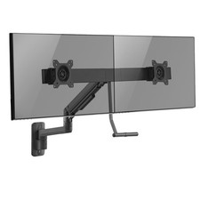 Mount-It Proflex Dual Monitor Wall Mount, Gas Spring Arm 17 to 32