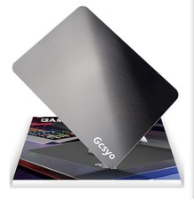 Gcsyo Glass Mouse Pad Clear Glass, Gaming Accessory for Computer Keyboard picture